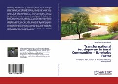 Transformational Development in Rural Communities ¿ Boreholes Factor