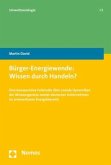 Bürger-Energiewende: Wissen durch Handeln?