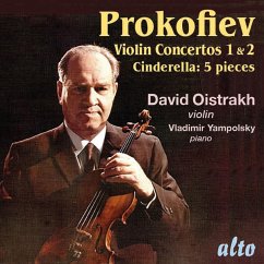 Violinkonzerte 1 & 2/5 Pieces From Cinderella - D.Oistrach/K.Kondrashin/Moscow Philharm.Orch.