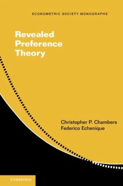 Revealed Preference Theory (eBook, PDF) - Chambers, Christopher P.