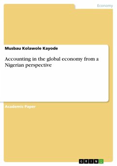 Accounting in the global economy from a Nigerian perspective (eBook, ePUB) - Kayode, Musbau Kolawole