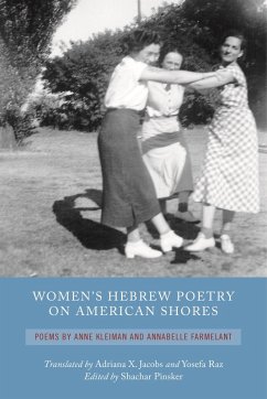 Cover Women's Hebrew Poetry on American Shores (eBook, ePUB)