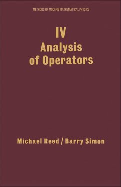 Cover IV: Analysis of Operators (eBook, PDF)