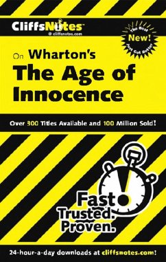 CliffsNotes on Wharton's The Age of Innocence (eBook, ePUB) - Kirk, Susan Van