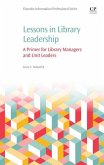 Lessons in Library Leadership (eBook, ePUB)
