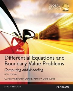 Differential Equations and Boundary Value Problems: Computing and Modeling, Global Edition (eBook, PDF) - Edwards, C. Henry; Penney, David E.; Calvis, David T.