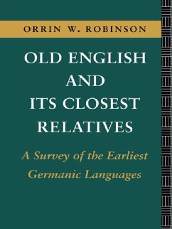 Cover Old English and its Closest Relatives (eBook, ePUB)