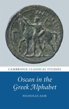 Cover Oscan in the Greek Alphabet (eBook, PDF)