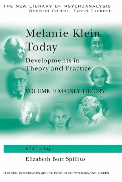 Cover Melanie Klein Today, Volume 1: Mainly Theory (eBook, ePUB)