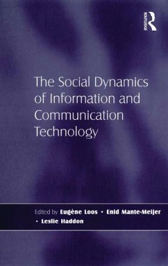 The Social Dynamics of Information and Communication Technology (eBook, PDF) - Haddon, Leslie