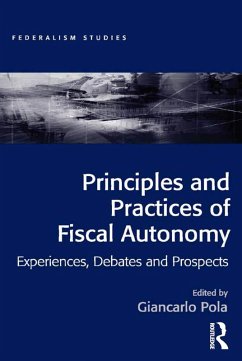 Cover Principles and Practices of Fiscal Autonomy (eBook, PDF)
