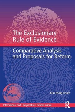 Cover The Exclusionary Rule of Evidence (eBook, ePUB)