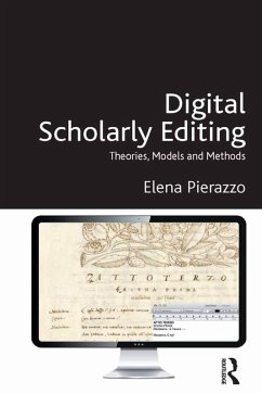 Digital Scholarly Editing (eBook, PDF) - Pierazzo, Elena