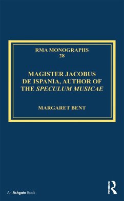 Cover Magister Jacobus de Ispania, Author of the Speculum musicae (eBook, ePUB)