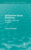 Automotive Scrap Recycling (eBook, PDF)