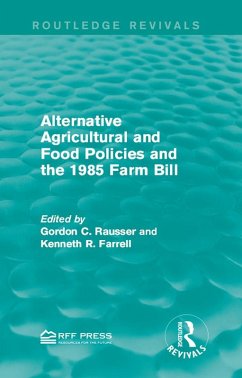 Cover Alternative Agricultural and Food Policies and the 1985 Farm Bill (eBook, ePUB)
