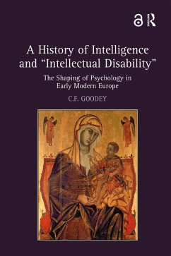 Cover A History of Intelligence and 'Intellectual Disability' (eBook, PDF)