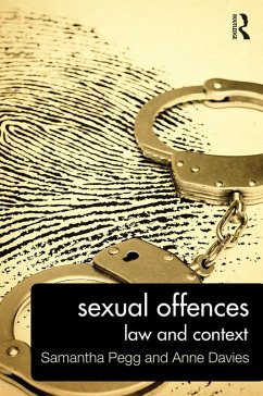 Sexual Offences (eBook, ePUB) - Pegg, Samantha; Davies, Anne