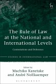 The Rule of Law at the National and International Levels (eBook, PDF)