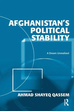 Afghanistan's Political Stability (eBook, ePUB) - Qassem, Ahmad Shayeq
