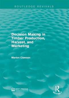 Cover Decision Making in Timber Production, Harvest, and Marketing (eBook, PDF)