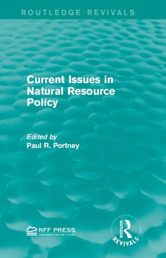 Cover Current Issues in Natural Resource Policy (eBook, ePUB)