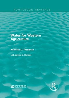 Cover Water for Western Agriculture (eBook, ePUB)