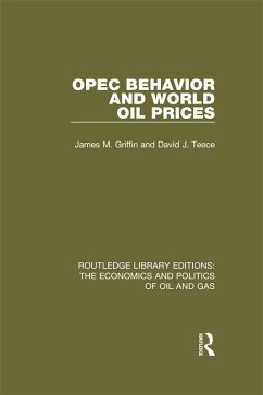 Cover OPEC Behaviour and World Oil Prices (eBook, PDF)
