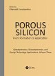 Porous Silicon: From Formation to... - Bild 1