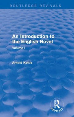 An Introduction to the English Novel (eBook, PDF) - Kettle, Arnold