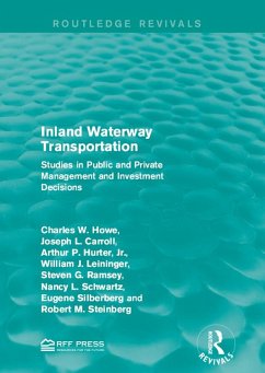Cover Inland Waterway Transportation (eBook, PDF)
