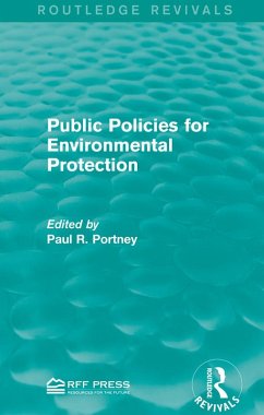 Public Policies for Environmental Protection (eBook, PDF)