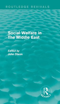 Cover Social Welfare in The Middle East (eBook, ePUB)