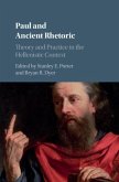 Paul and Ancient Rhetoric (eBook, PDF)