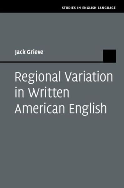 Regional Variation in Written American English (eBook, PDF) Regional Variation in Written American English (eBook, PDF)