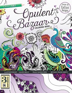 Cover Opulent Bazaar Coloring Book: 3 Books in 1 (eBook, PDF)
