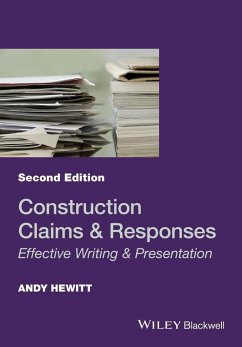 Construction Claims and Responses (eBook, ePUB) - Hewitt, Andy