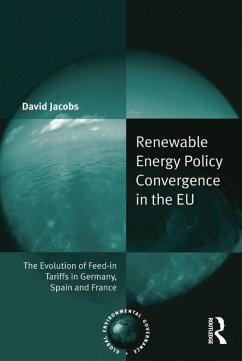 Renewable Energy Policy Convergence in the EU (eBook, PDF) - Jacobs, David