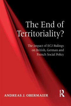 The End of Territoriality? (eBook, PDF) - Obermaier, Andreas J.