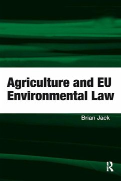 Agriculture and EU Environmental Law (eBook, PDF) - Jack, Brian