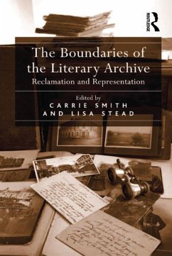 Cover The Boundaries of the Literary Archive (eBook, ePUB)