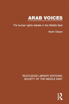 Arab Voices (eBook, PDF) - Dwyer, Kevin