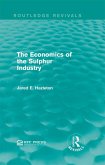 The Economics of the Sulphur Industry (eBook, PDF)