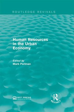 Human Resources in the Urban Economy (eBook, PDF)