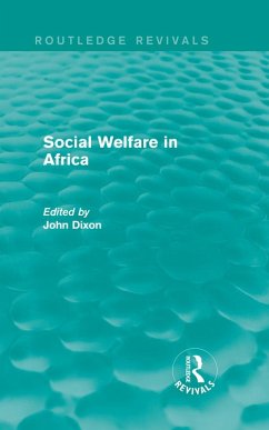 Social Welfare in Africa (eBook, ePUB)