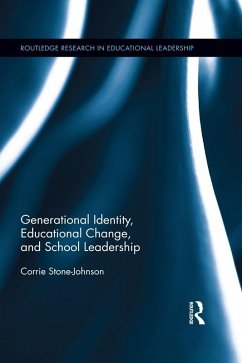 Cover Generational Identity, Educational Change, and School Leadership (eBook, PDF)