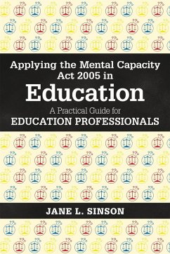 Cover Applying the Mental Capacity Act 2005 in Education (eBook, ePUB)