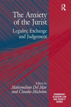 The Anxiety of the Jurist (eBook, PDF) - Michelon, Claudio