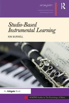 Studio-Based Instrumental Learning (eBook, PDF) - Burwell, Kim