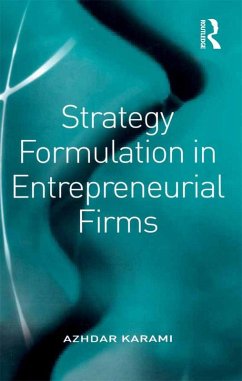 Strategy Formulation in Entrepreneurial Firms (eBook, ePUB) - Karami, Azhdar
